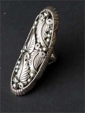 Lot 46. Sterling Silver Navajo Ring