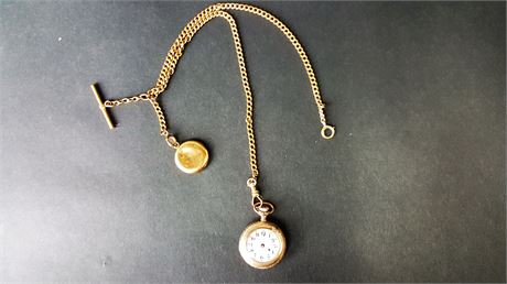 Lot 327. Ladies Open Face Pocket Watch