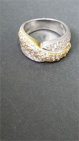 Lot 330. Ladies Diamond Dinner Ring