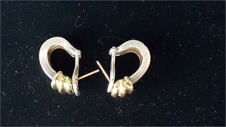 Lot 316. Pair of Tiffany & Co Silver Earrings