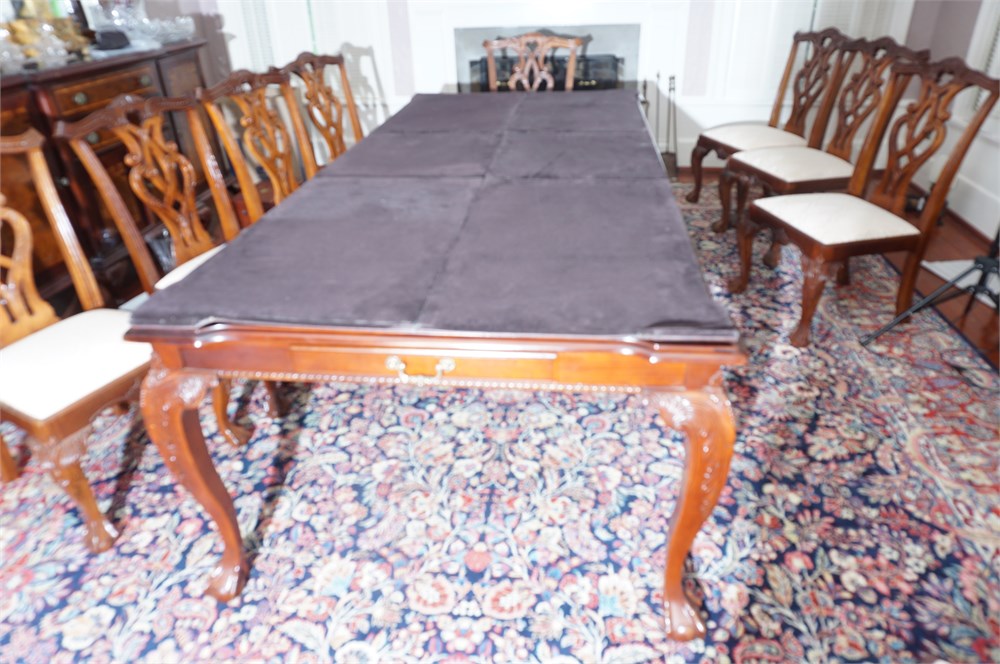 stoneleigh mahogany dining room set