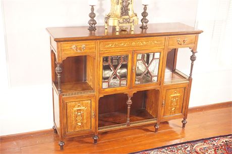 Lot 166. Edwardian Rosewood Credenza