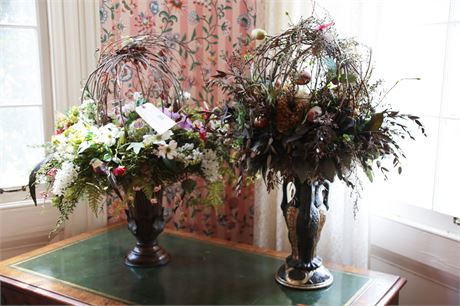 Lot 268. Two Artificial Floral Arrangements