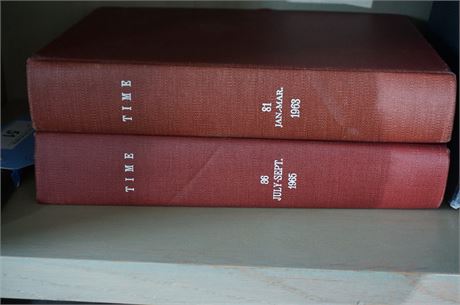 Lot 127.  TIME Book Set