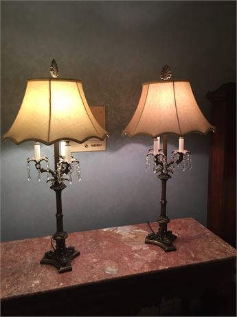 Lot 451. Pair of Table Lamps