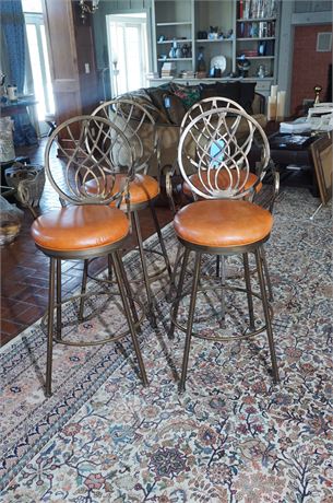 Lot 187. Set of 4 Bar Stools