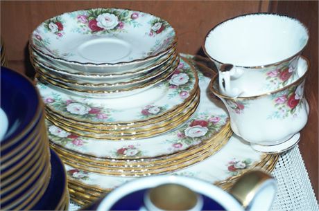 Lot 119. Royal Albert Celebration China Set