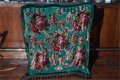 Lot 441. Beaded Velvet Scarf