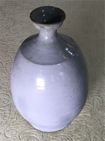 Lot 48. Blue Glazed Pottery Vase