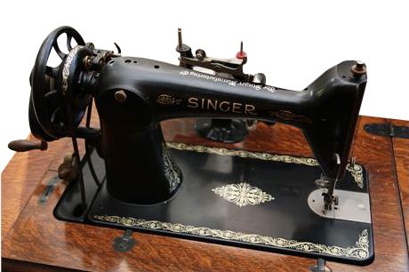 Lot 90. Vintage Singer Sewing Machine and  Table