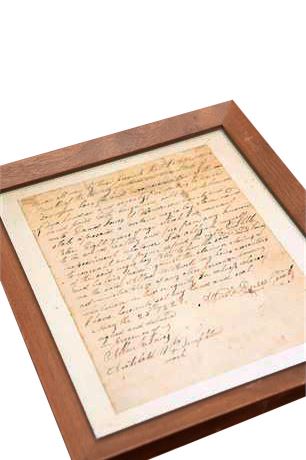 Lot 94. Historical Document Regarding Servant or Slave Retention