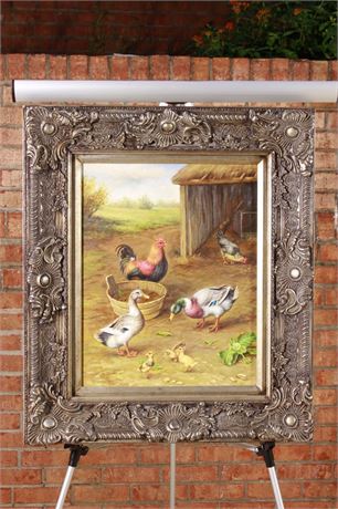 Old Master Style, Barnyard Fowl