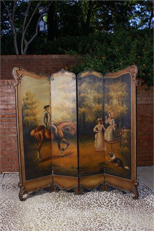 Four Panel Screen