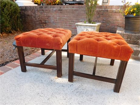 Pair of George III Style Stools