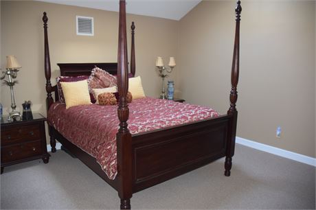 Mahogany Queen Bedroom Suite