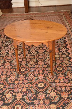 Queen Anne Style Oak Tavern Table