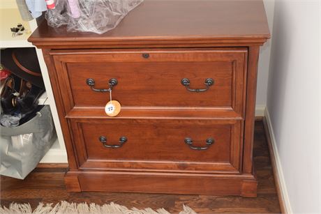 Mahogany Filing Cabinet