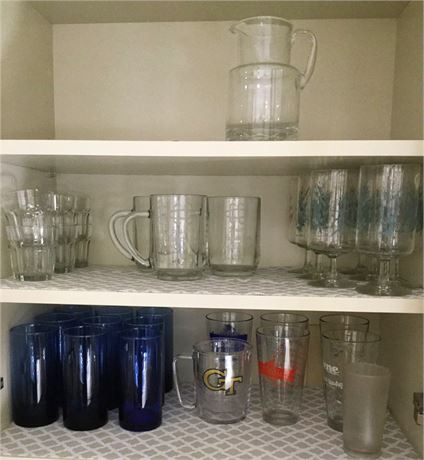 Contents of Kitchen Upper Cabinets