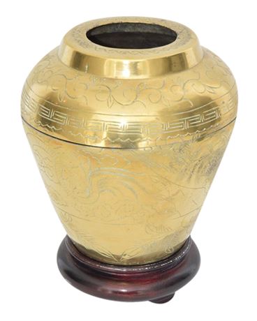 Indian Brass Urn