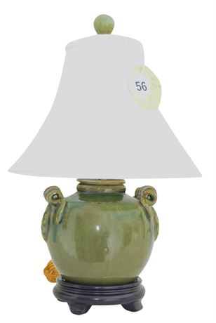 Green Ceramic Lamp