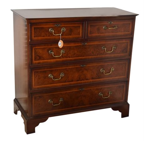 George III Style Inlaid Chest of Drawers