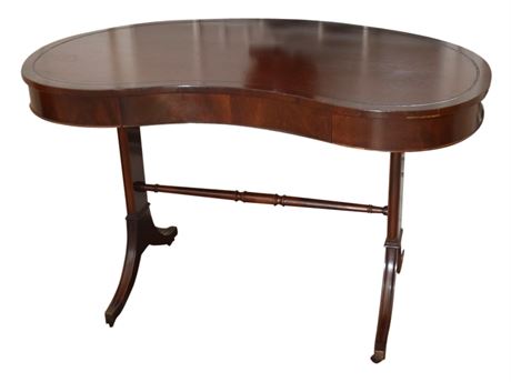 Vintage Kidney Shaped Desk