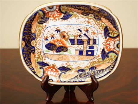 19th English Ironstone Dish