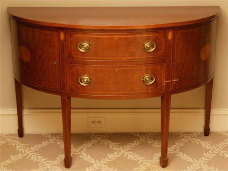 Antique George III Style Mahogany Sideboard