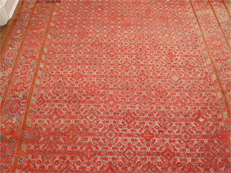 Semi-Antique Melayir Persian Rug