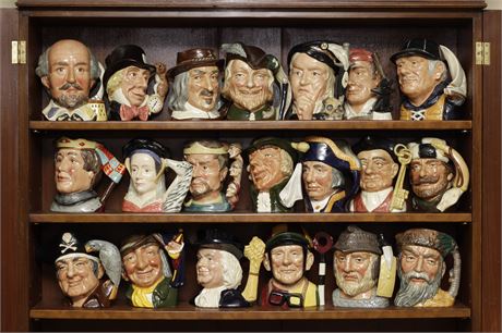 Miscellaneous Lot 20 Royal Doulton Character Jugs