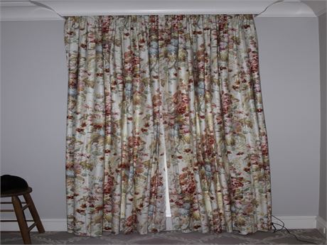 Two Pairs of Decorator Curtains