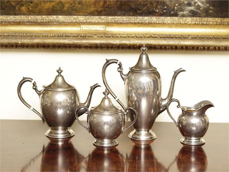 GORHAM Sterling Four Piece Coffee Service