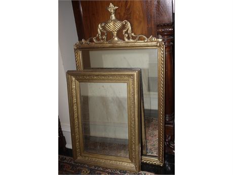 Two (2) Vintage Mirrors