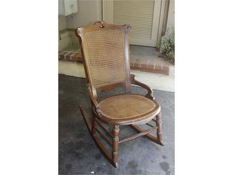 Victorian Renaissance Revival Style Rocker