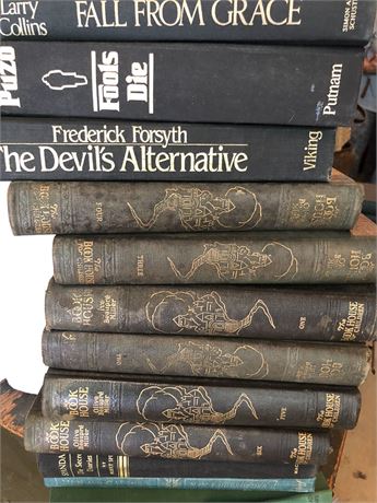 Miscellaneous Lot Cloth Bound Books