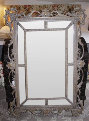 Georgian Style Cushion Mirror