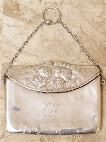 Antique Sterling Silver Purse