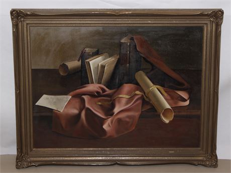 20Th Century School, Still Life With Books