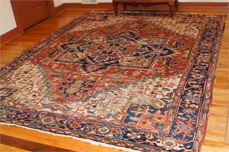 Antique Heriz Carpet