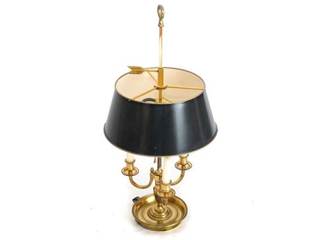 Bronze Bouillotte Lamp