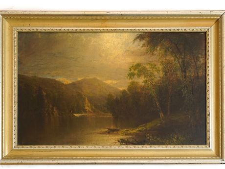 19th C. American School, Jonson, J. E. , Landscape