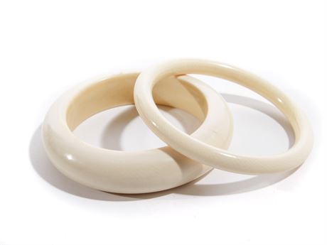 Two Bangle Bracelets