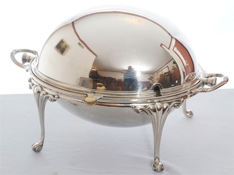 Marples & Company Silver-plated Domed Bun Warmer