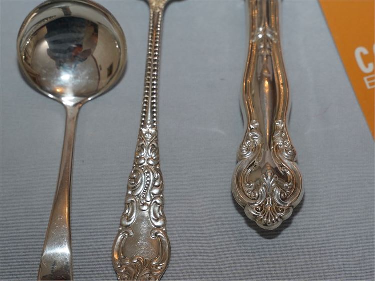 Lot Four (4) Silverplated Serving Items