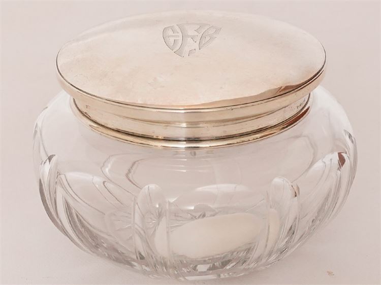 Sterling Silver Dresser Pot