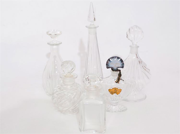 Lot 6 - Six Baccarat Perfume Bottles