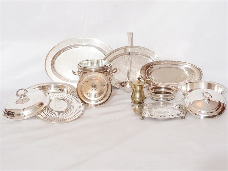 Miscellaneous Lot Silverplate Casserole & Serving Pieces