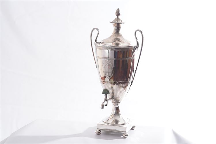 English Sheffield Hot Water Urn