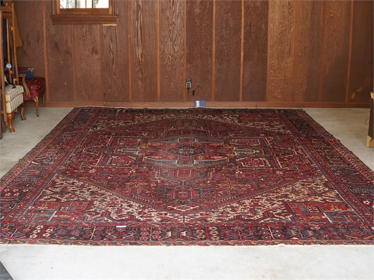 Semi-Antique Heriz Carpet