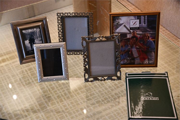 Group of Decorative Tabletop Picture Frames